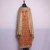 Natural Poshbaagh Kashmiri Woolen Garam Suit 3PC With Jaama All Over Embroidery | Mumina