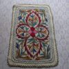 Farhat Namda Rug- Wool, Hand Embroidered (Size: 3*2ft)