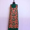 Kashmiri Woolen Unstitched Salwar Suit | Bottle Green Aftaab All Over Cashmilon 2PC | Mariya