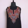 Kashmiri Suit 3PC Black Color With Hand Aari Embroidery | For Winter With Dupatta | Shoobwun Collection