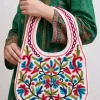 Kashmiri Purse Handbag With Crewel Handwork | Small