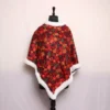 Beautiful Warm Fur Poncho Kashmiri Embroidery