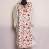 White Kashmiri Ze rang Jaal Front Panel Design Aari Embroidered Cashmilon Pheran - Mufeeza Collection