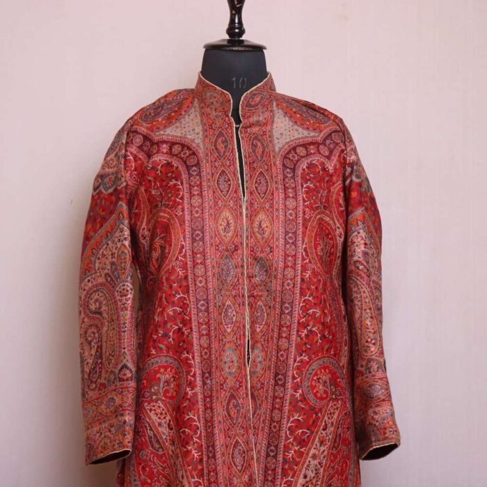 Kashmiri Kani Coat Jacket for Winter Wear for Women - Image 2