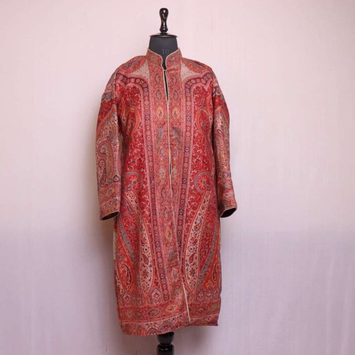 Kashmiri Kani Coat Jacket for Winter Wear for Women
