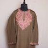 Parveen Kashmiri Aari Embroidered Grey Pheran - Zikar Collection