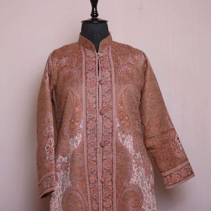 Hari Parbat Kashmiri Kani Jacket for Winter Wear for Women -Ishq - Image 2