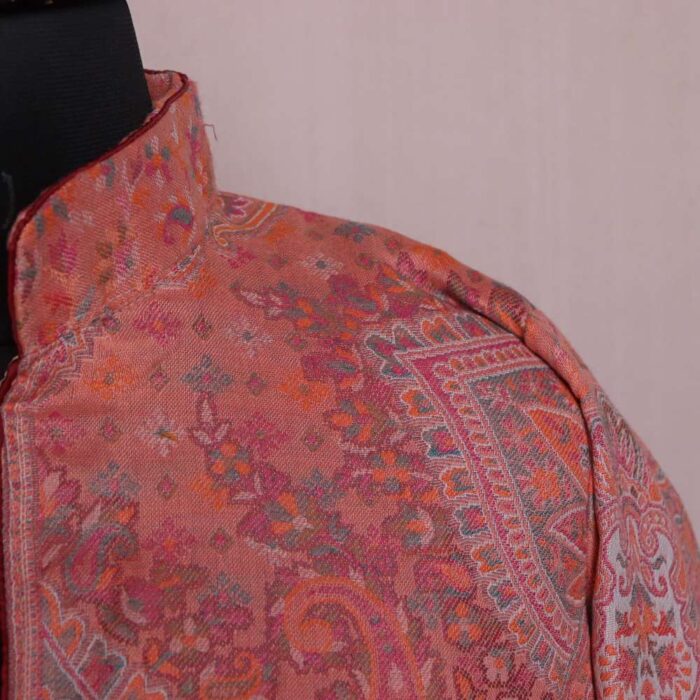 Subtle Kashmiri Kani Jacket with Beautiful Design for Women - Ishq - Image 3