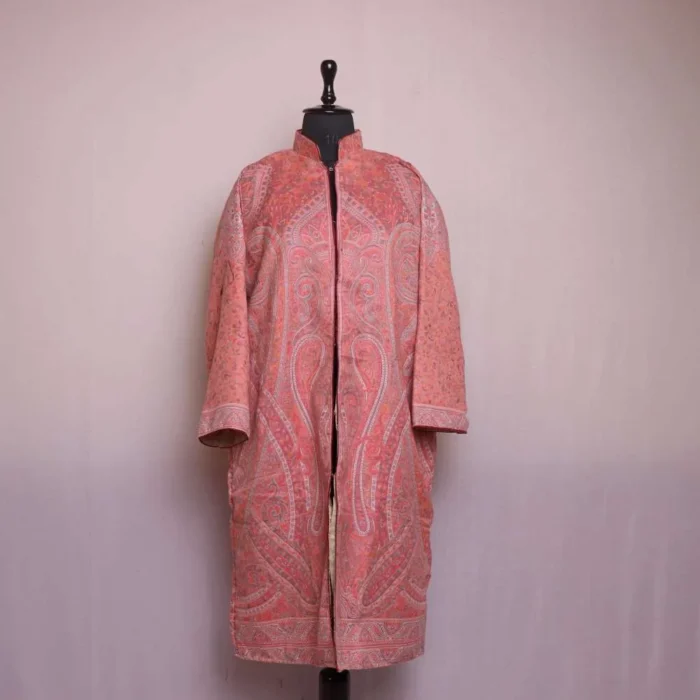 Subtle Kashmiri Kani Jacket with Beautiful Design for Women - Ishq