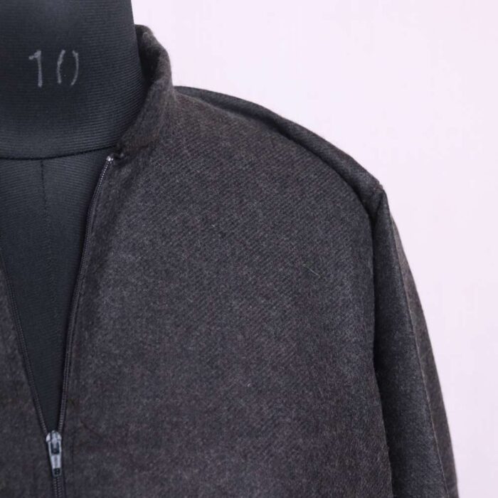 Imran Dark Grey Tweed Pheran - Traditional Winter Comfort - Image 3