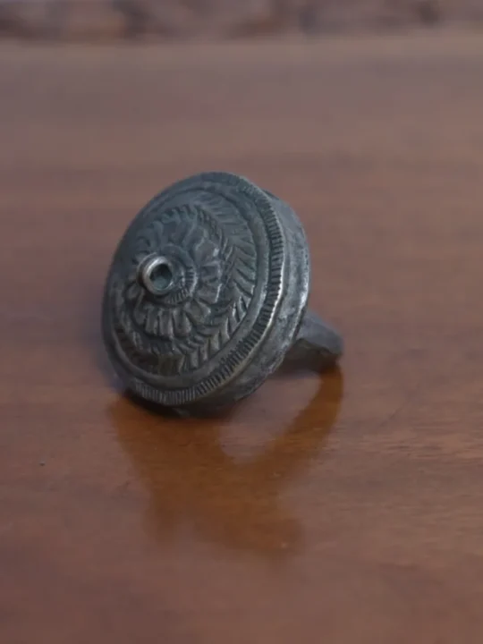 Vintage Traditional Antique Silver Beautiful Ring