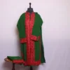 Saira Green Cashmilon Coord Set - Exquisite Aari Embroidery