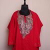 Fareeha Hot Pink Cashmilon with Fine Aari Embroidery