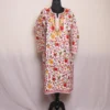 Shirin White Cashmilon Pheran with Elegent Aari Design