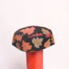 Koshor Mubarak Kani Kalamkari Embroidered Cap