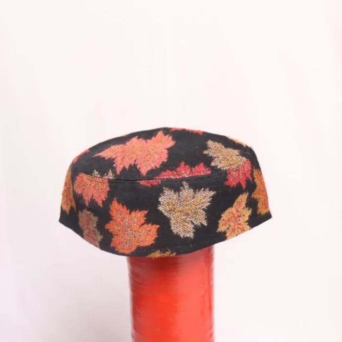 Koshor Mubarak Kani Kalamkari Embroidered Cap