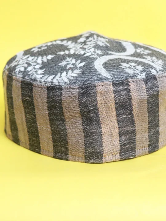 Nawab-e-Kashmir Kani Cap with Regal Design