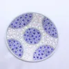 Artistic Paper Mache Kashmiri Wall Plate with Intricate Circular Design