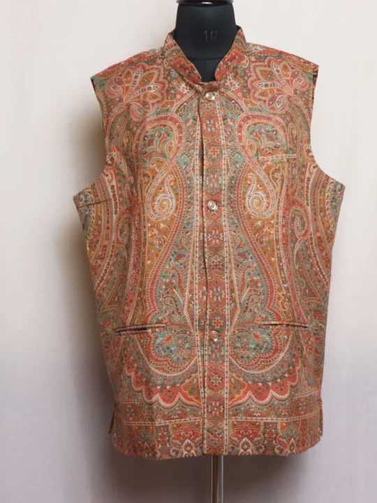 Beautiful Kani Men's Waist Coat | Nehru Jacket - Azian Collection
