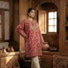 Purple Raffal Luxe Jama Pheran with Elegant Tilla Detailing - Kohinoor Collection