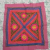 Pink Unique Kashmiri Gabba Black Rug 2.5 Feet