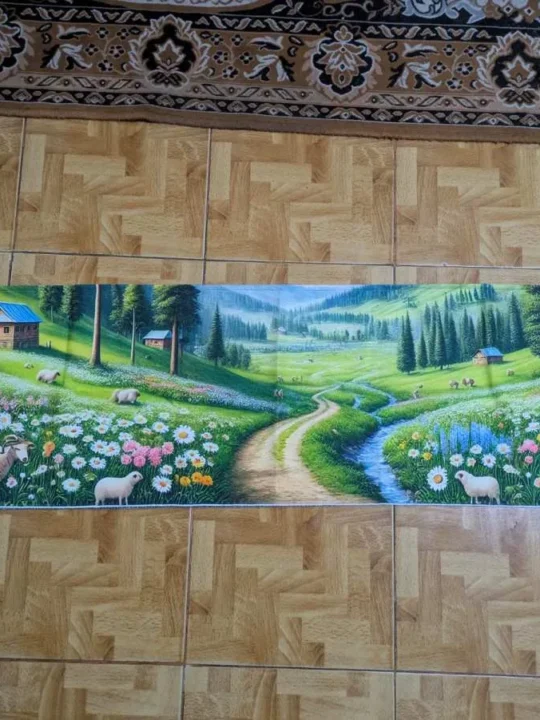 Gulmarg printed Table Runner (4.5 x 1 ft)