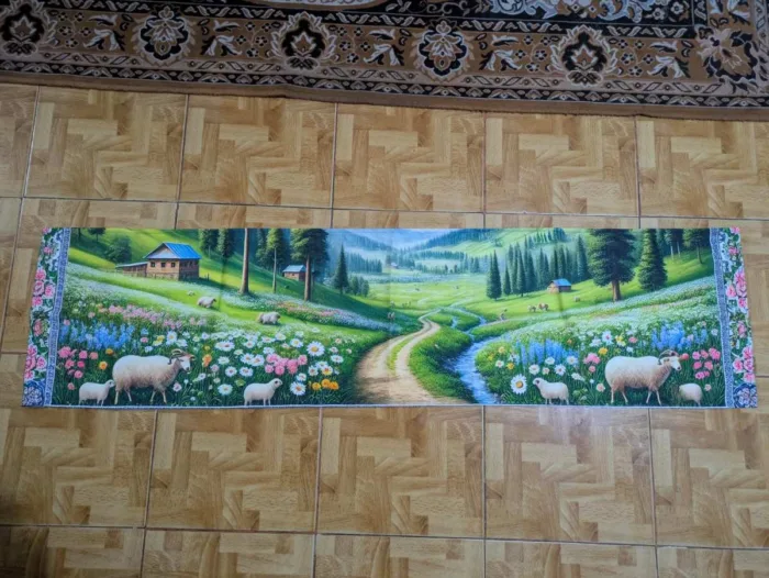 Gulmarg printed Table Runner (4.5 x 1 ft)