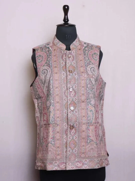 Adorable Kani Nehru Jacket | Men's Waist Coat - Sonwar Collection