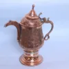 Kashmiri Copper Samavar | Samovar | Samavar - Handmade- 4 Cup Tea Kettle (Kahwa, Noon Chai)