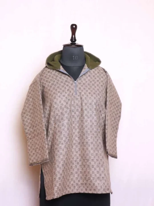 Classic Tweed Boys Pheran | Phiran for Winter Wear - Badamweer Collection ( 6-7 Years)