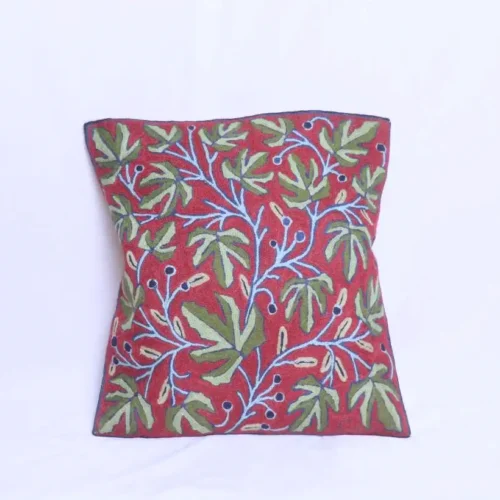 Chinari Chain Stitch Cushion Cover 18*18 | Set of 2 | Barzul Collection
