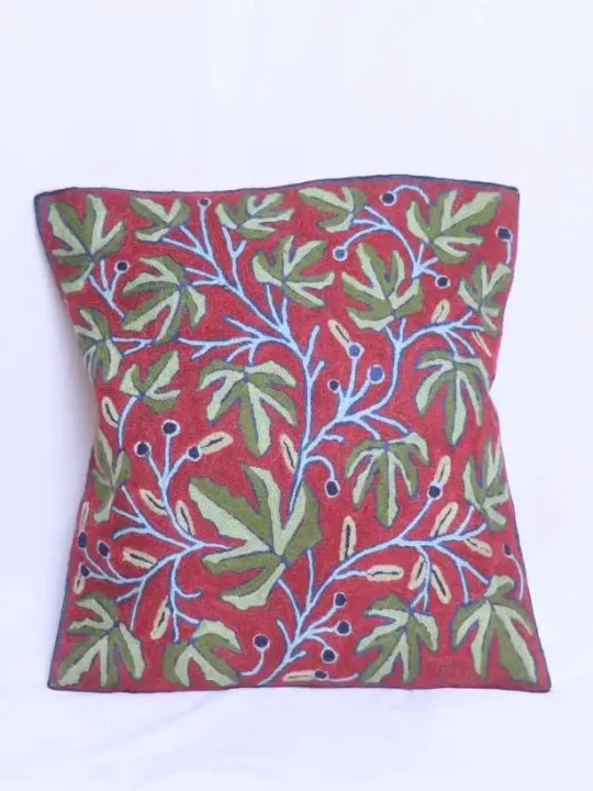 Chinari Chain Stitch Cushion Cover 18*18 | Set of 2 | Barzul Collection