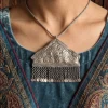 Antique Handcrafted Triangle Pendant