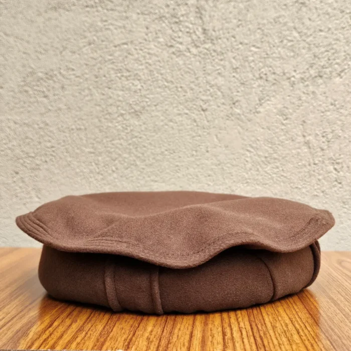 Dark Brown Pakol Cap | Afghani Style - Image 2