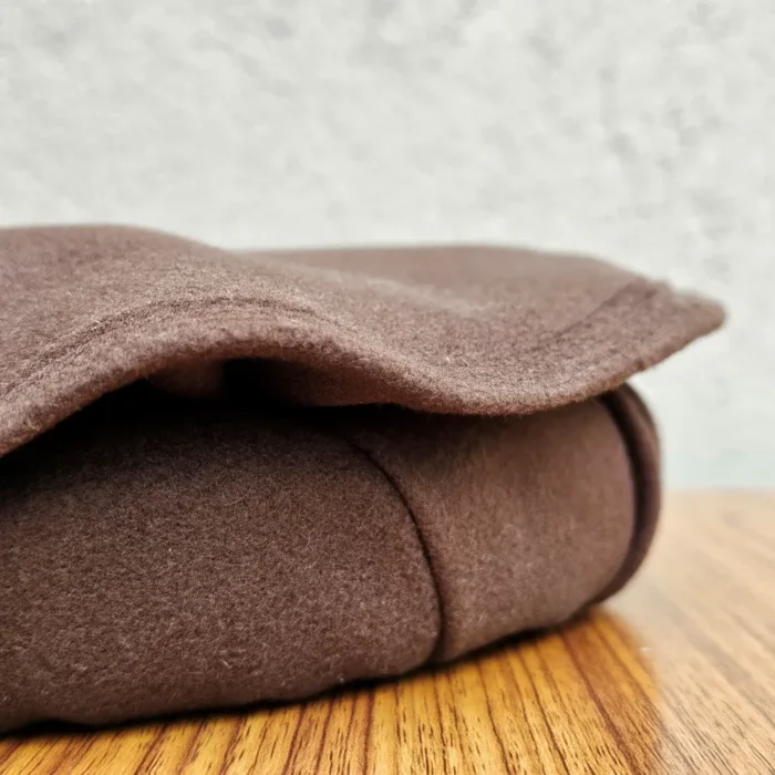 Dark Brown Pakol Cap | Afghani Style - Image 4