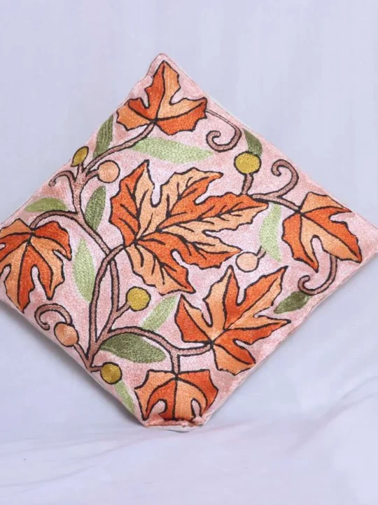 Chinari Chain Stitch Cushion Cover 12*12 | Set of 2 | Barzul Collection