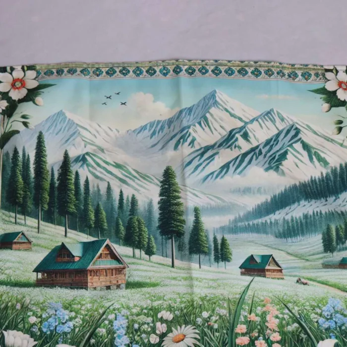 Gulmarg printed Table Runner (4.5 x 1 ft) - Image 2