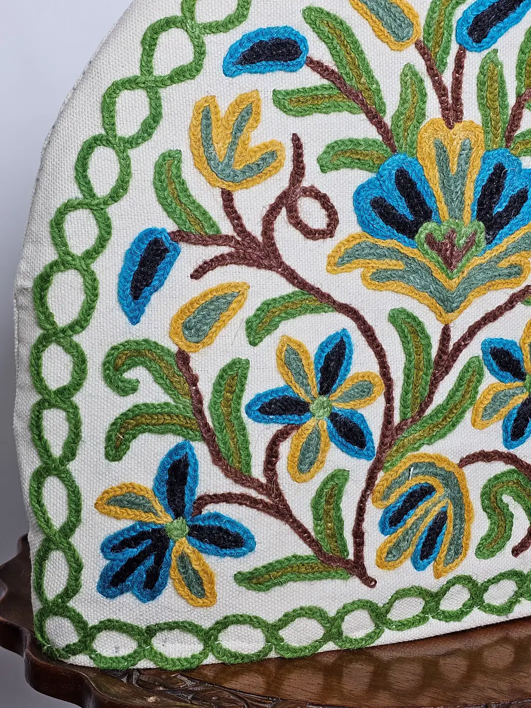 Green Leaf Design Handmade Tea Cozy - Image 3