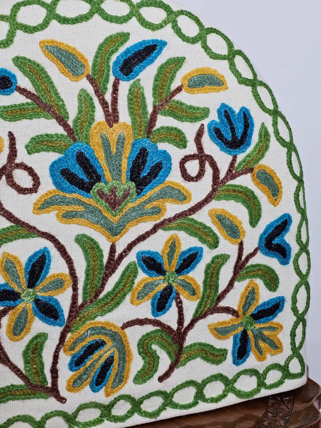 Green Leaf Design Handmade Tea Cozy - Image 2