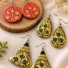 Kashmiri Unique Paper Mache Earrings - Set of 3 Pairs
