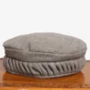 Grey Twisted Design Pakol Cap