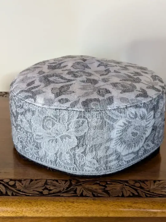 Shabnam Grey Stylish Kani Cap