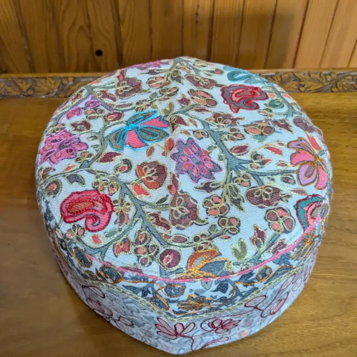 Bagh-i-Dilawar Khan Toosha Cap | Kalamkari Embroidery - Image 2