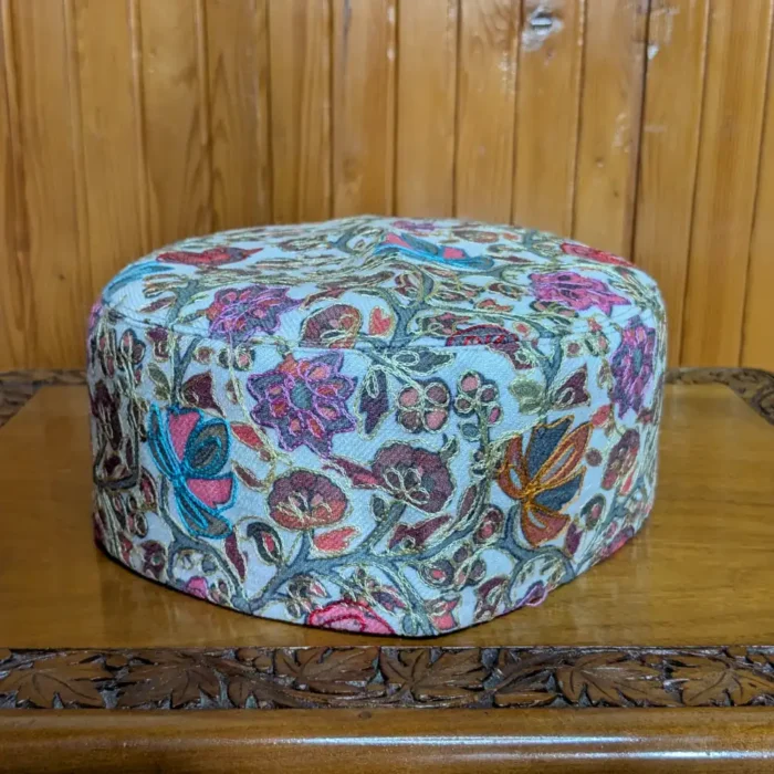 Bagh-i-Sundar Toosha Kalamkari Embroidered Cap