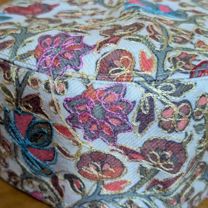 Bagh-i-Sundar Toosha Kalamkari Embroidered Cap - Image 3