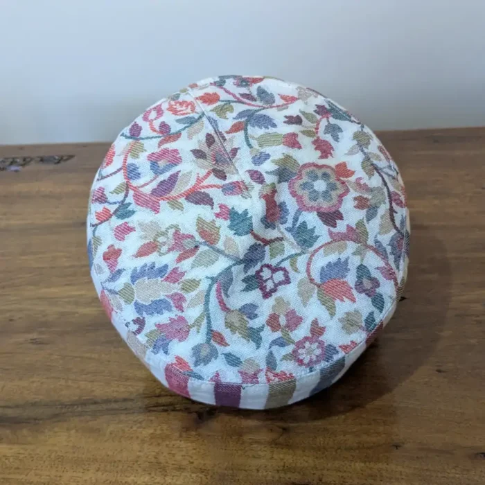 Makhdoomi Premium Kani Cap with Stripes - Ramzan Heritage | Sawm Collection - Image 2