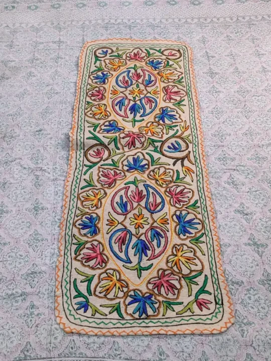 Artistic Wool Namda Runner - Perfect for Passage, Kitchen & Living Spaces (6x2 ft)