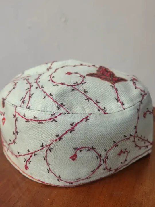 Syed Jamaluddin Light Green Kani Cap - A Beautiful Ramadan Edition