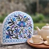 Blue Green Handmade Tea Cozy