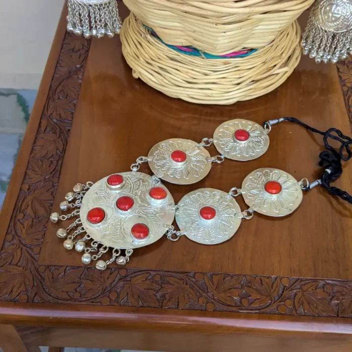 Zooni Kasaba | Ethnic Kashmiri Head Cap for Women with Embellishments - Image 3